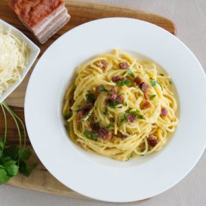 Authentic Italian Spaghetti alla Carbonara