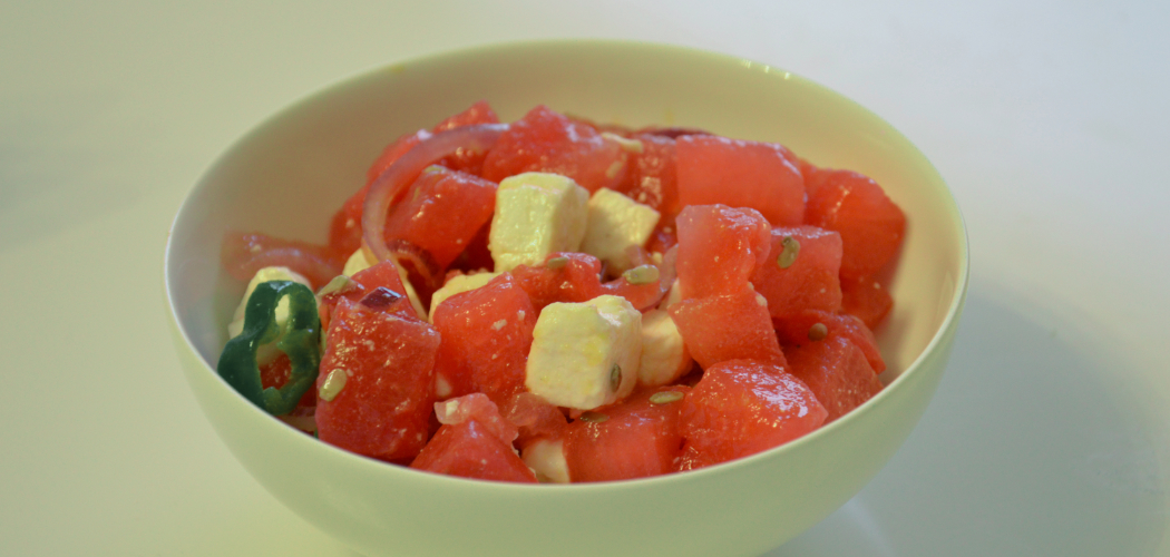 BBQ Watermelon Salad