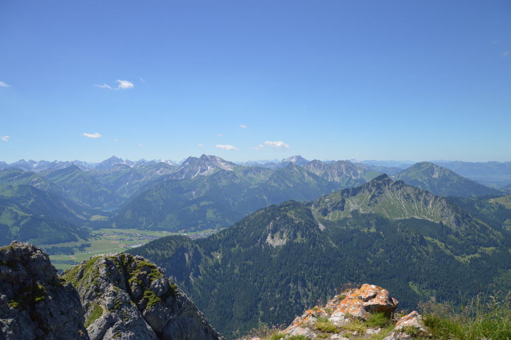 View from Aggenstein