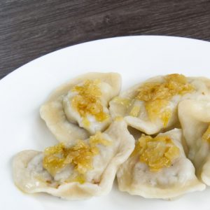 Traditional Polish Dumplings with Meat