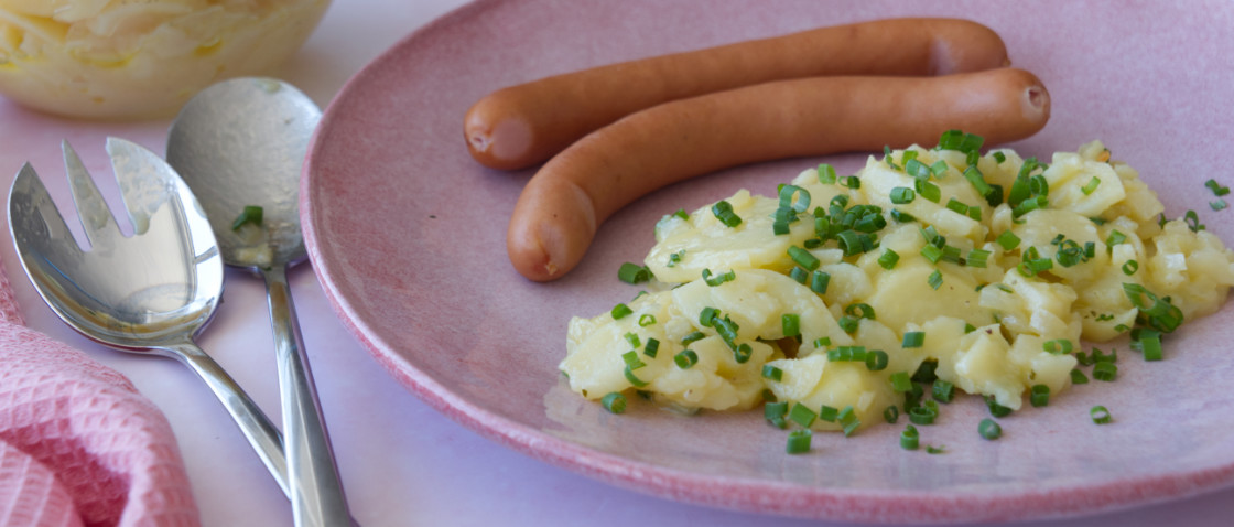 Traditional German Swabian Potato Salad