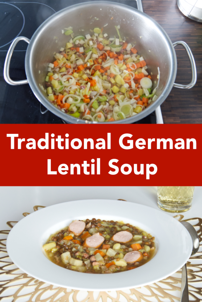 Traditional German Lentil Soup