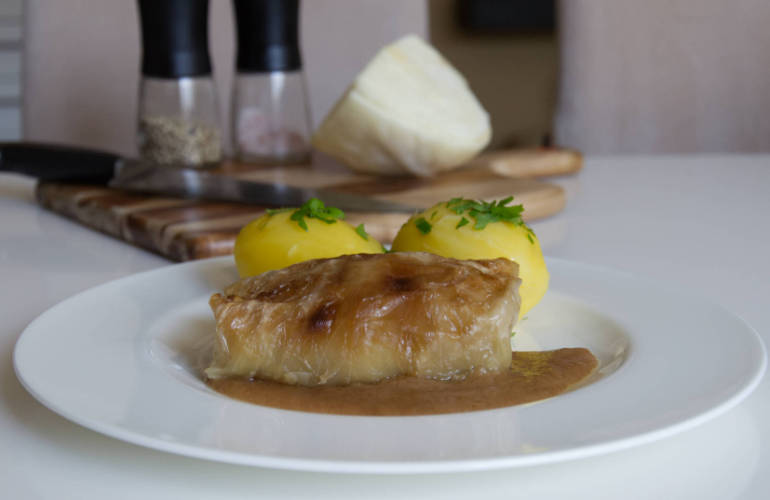 Traditional German Stuffed Cabbage Rolls