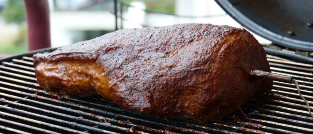 Beef Topside with Caramelised BBQ Sauce