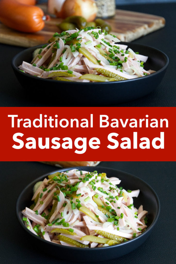 Traditional Bavarian Sausage Salad