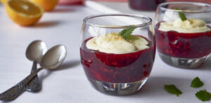 Traditional German Rote Grütze - German Red Berry Pudding