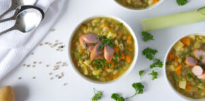 Traditional German Split Pea Soup