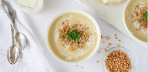 Traditional German Celeriac Soup