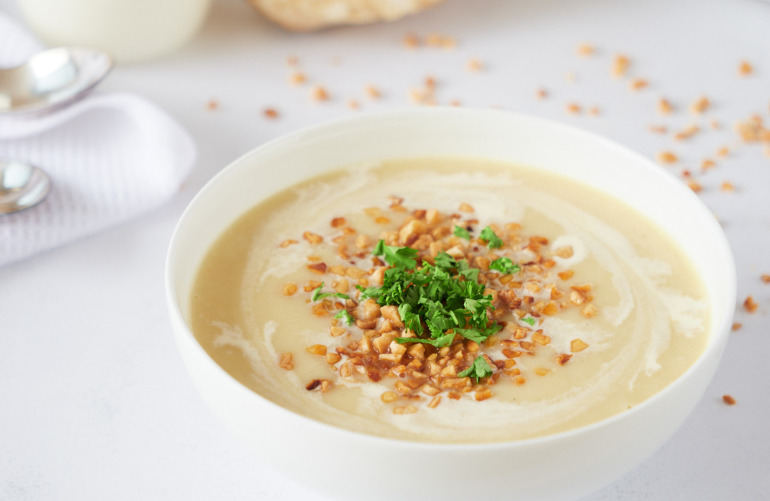 Traditional German Celeriac Soup