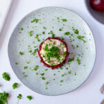 German Herring Salad with Beetroot