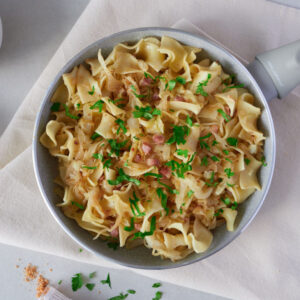 German Fried Cabbage Noodles